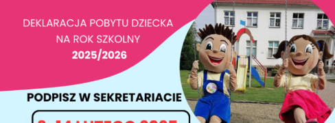 DEKLARACJA KONTYNUACJI POBYTU